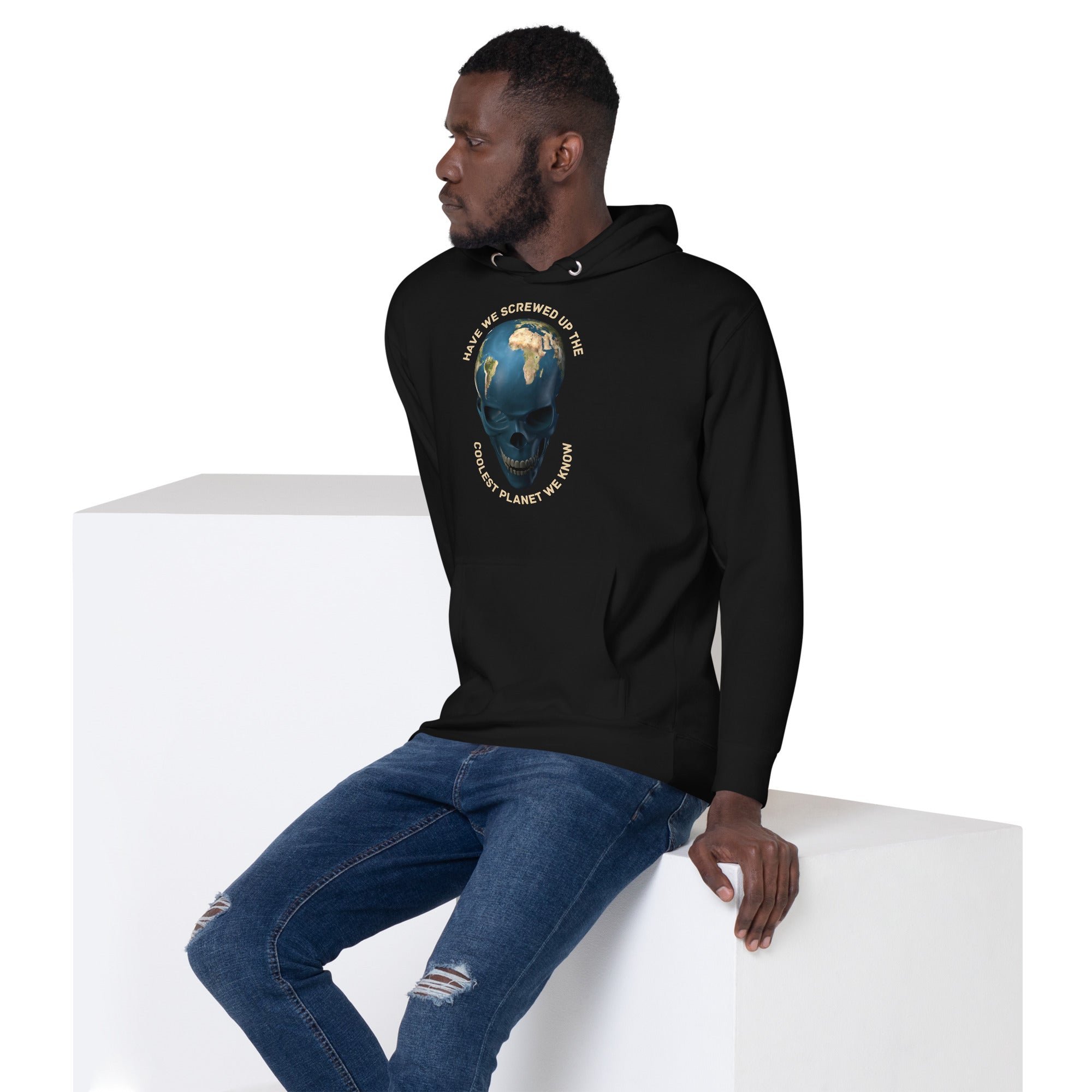 Unisex Hoodie with Climate change