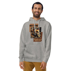 Spike the bulldog laying on your lap easing your pain hoodie