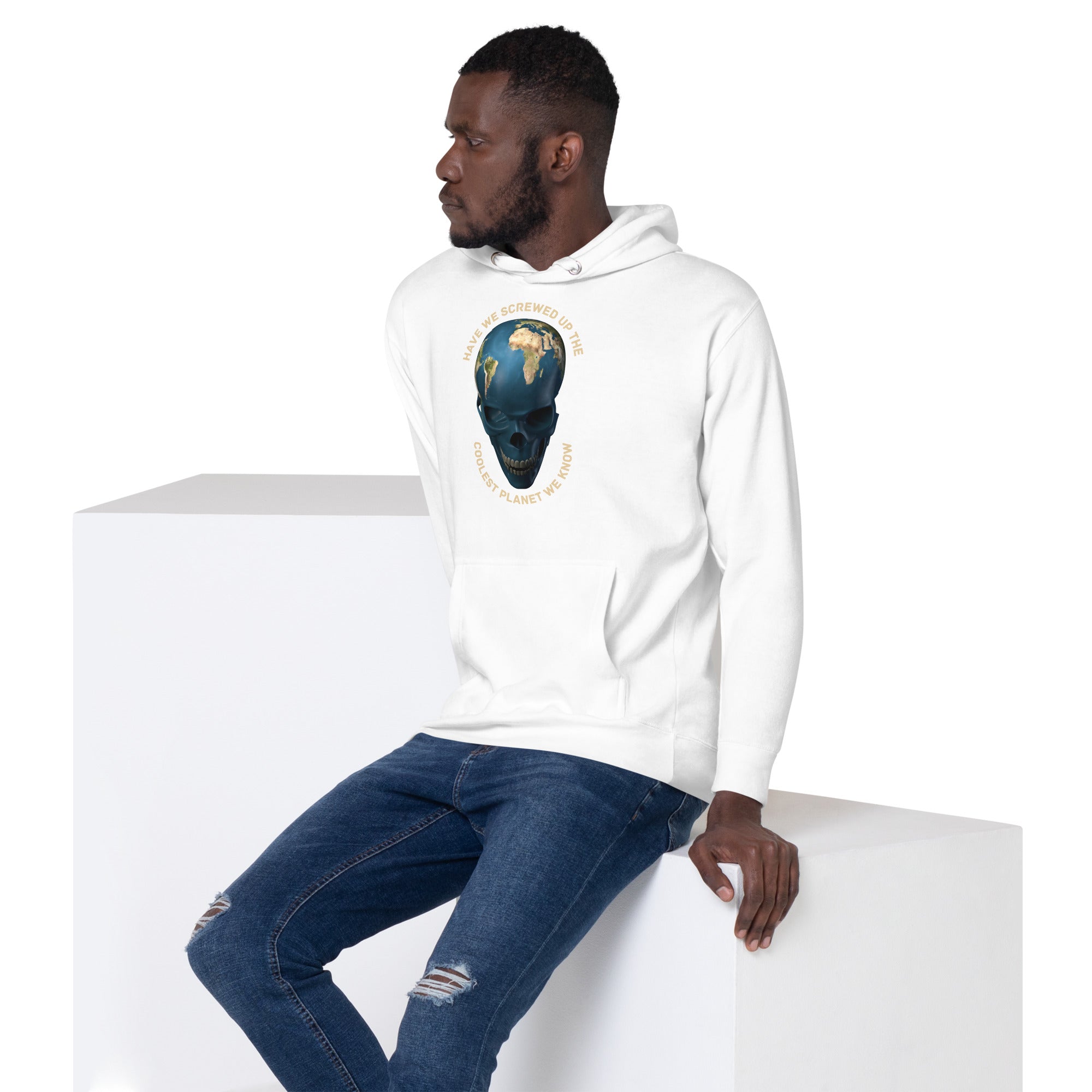 Unisex Hoodie with Climate change