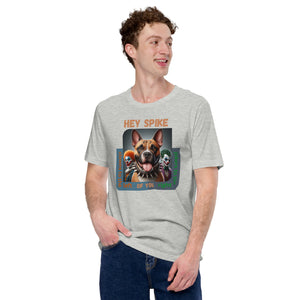 Hey Spike tee with clowns and jokers