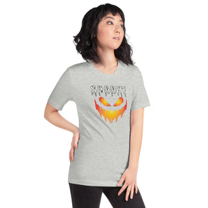 "Spooky pumpkin smile" Unisex t-shirt