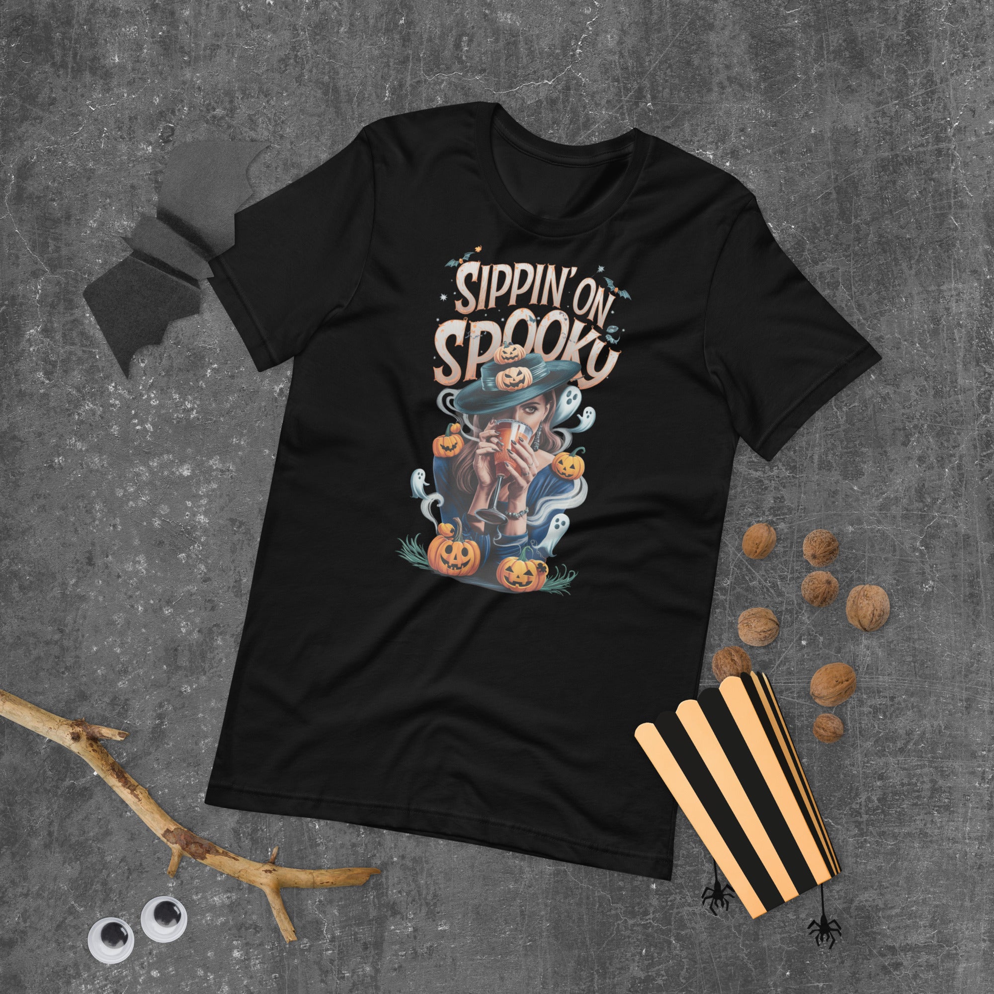 "Sippin on Spooky" Unisex t-shirt