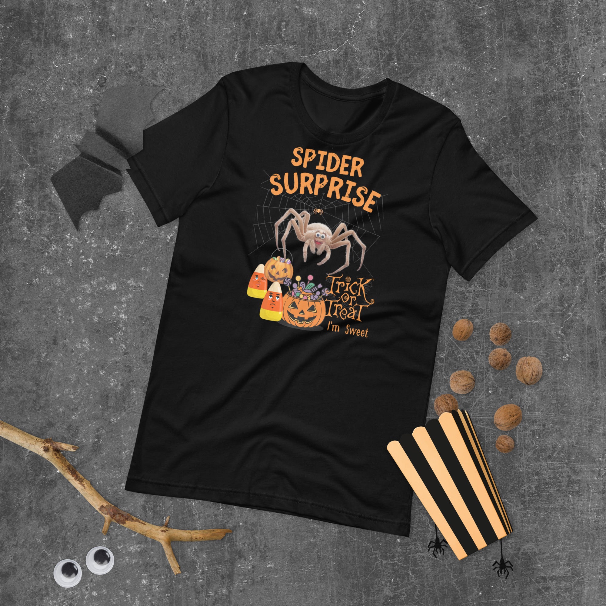 "Spider Surprise" Unisex t-shirt