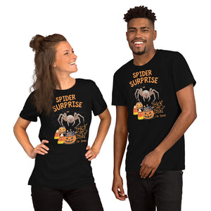 "Spider Surprise" Unisex t-shirt