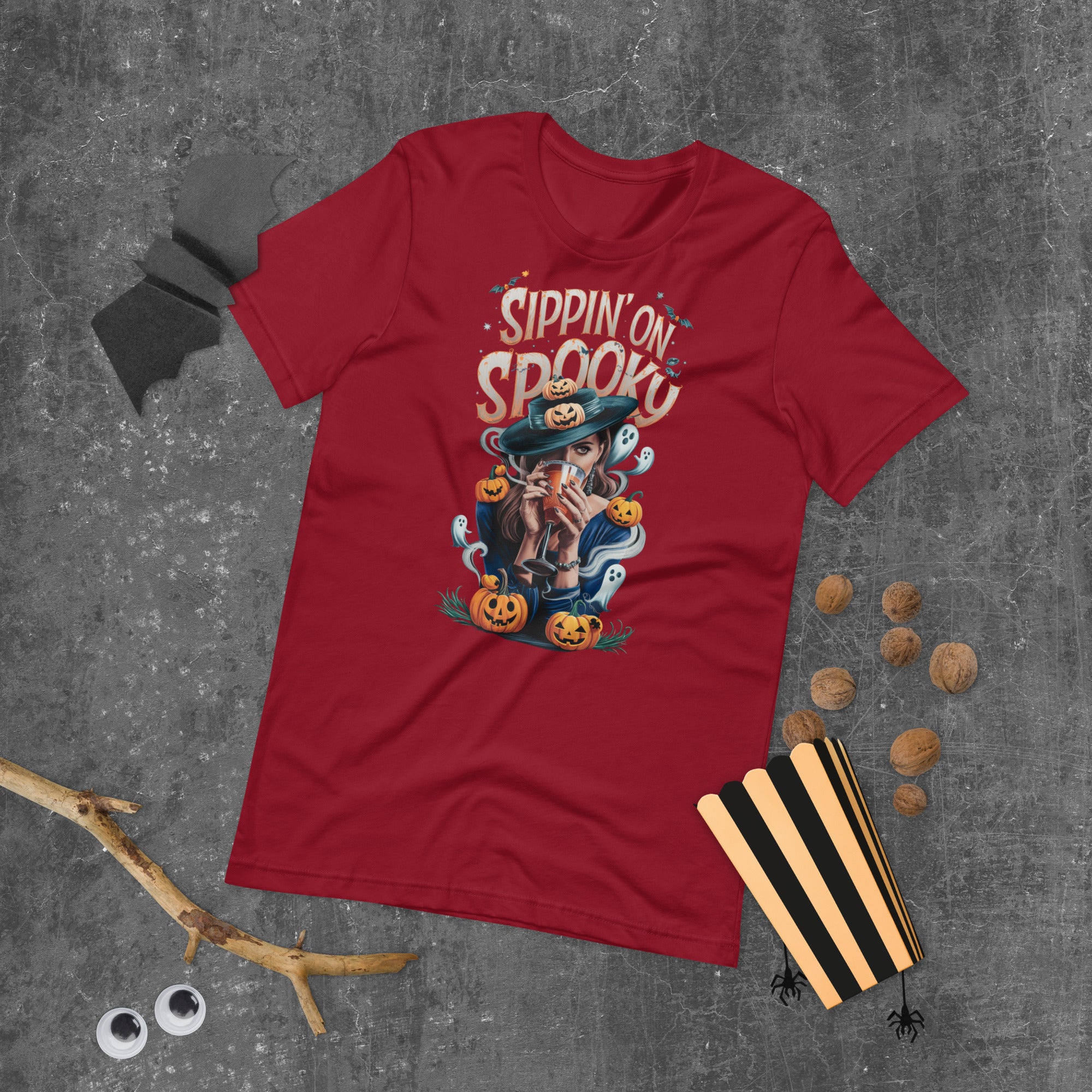 "Sippin on Spooky" Unisex t-shirt