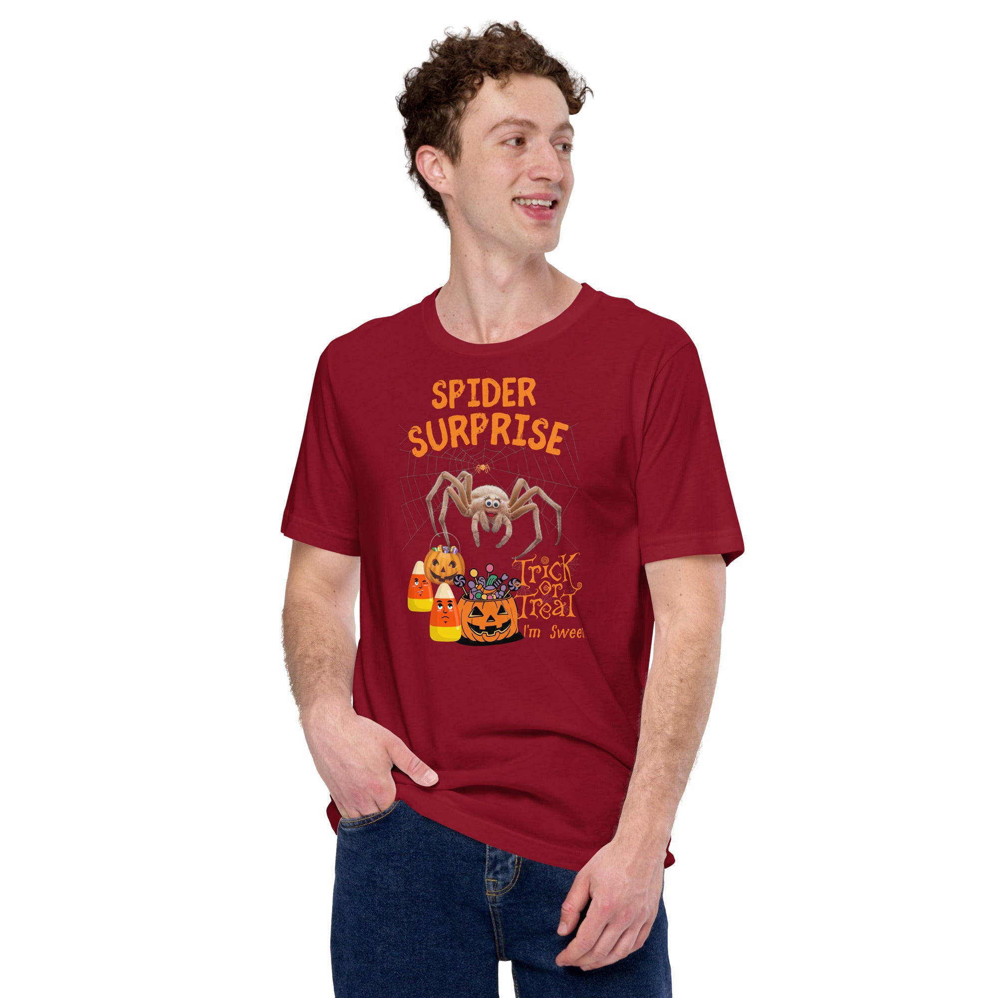 "Spider Surprise" Unisex t-shirt