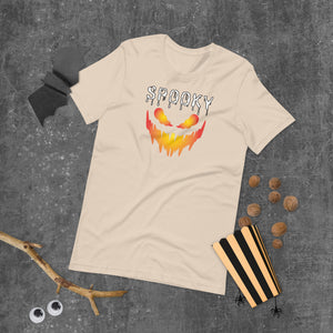 "Spooky pumpkin smile" Unisex t-shirt