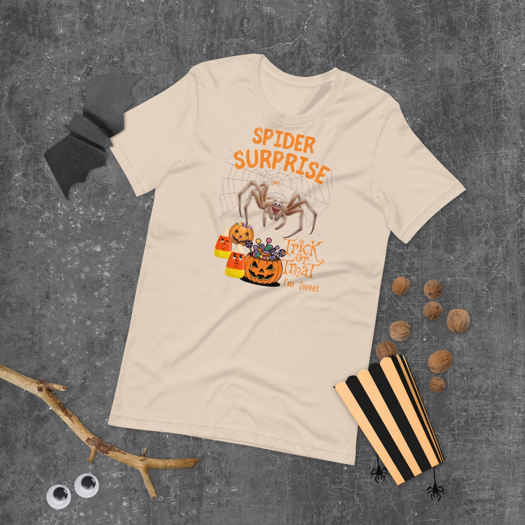 "Spider Surprise" Unisex t-shirt