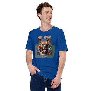 Hey Spike tee with clowns and jokers